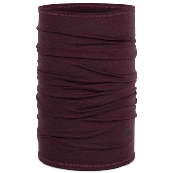 Bandana BUFF Merino Lightweight Solid Garnet