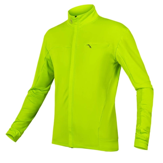 Bluza rowerowa męski Endura Xtract Roubaix L/S fluo green