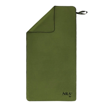 Ręcznik z mikrofibry wojskowy NILS CAMP NRC15 120 x 60 cm khaki