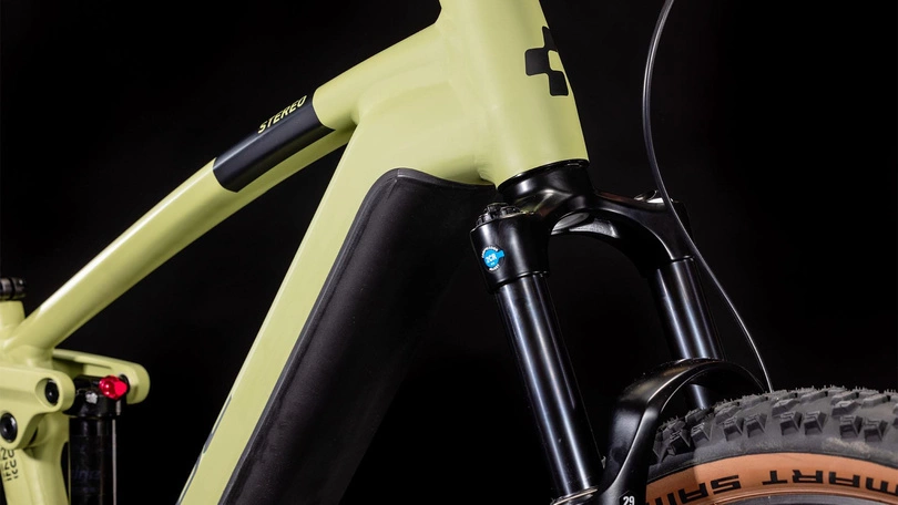 Rower elektryczny górski Cube Stereo Hybrid 120 One 750Wh 2024 olive