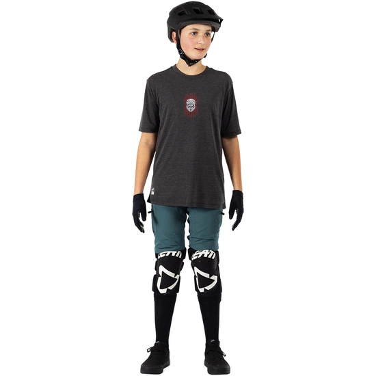 Koszulka rowerowa dziecięca LEATT Jersey MTB AllMtn 2.0 Junior black
